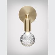 Clear Crystal Bulb wall light gallery detail image
