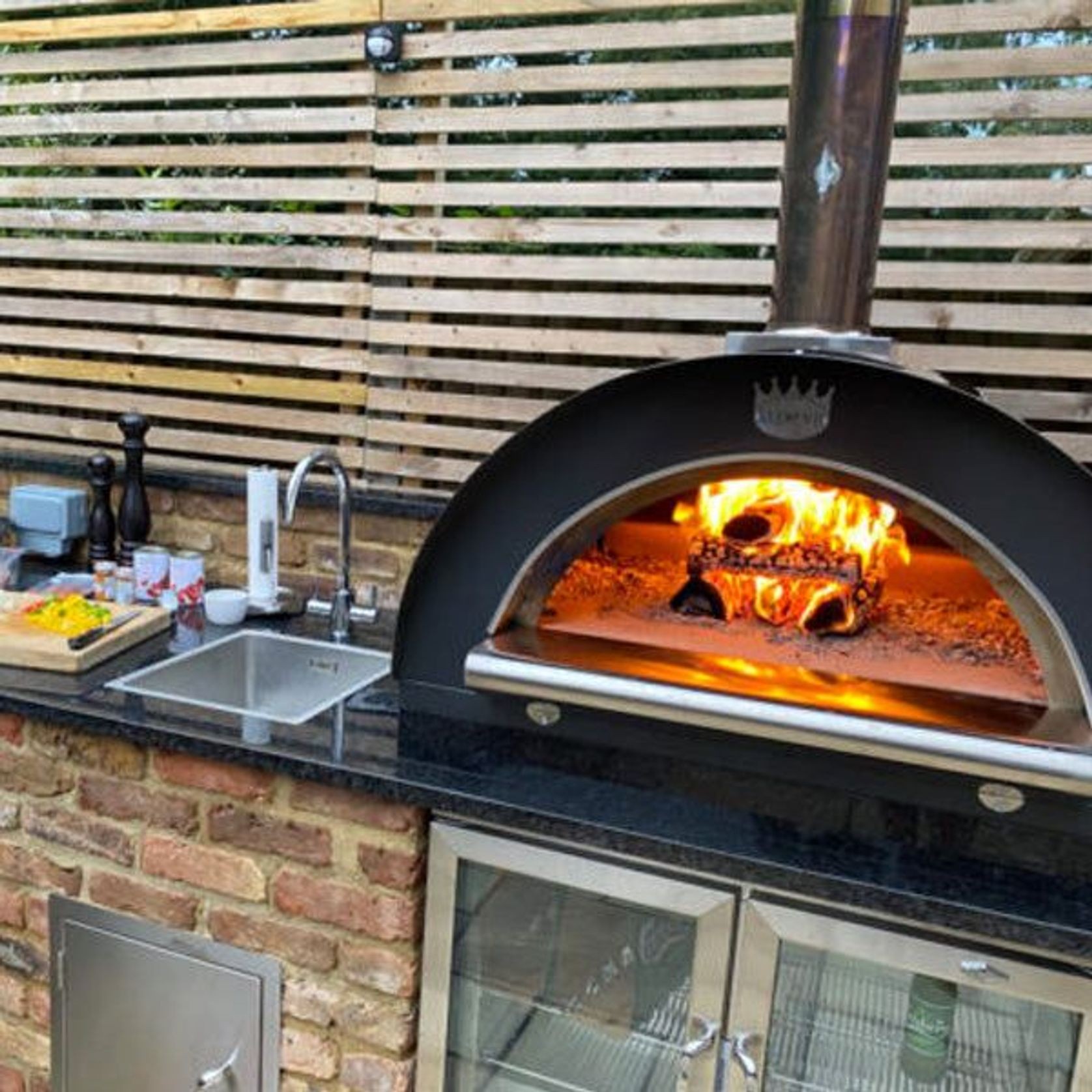 Clementi Large Size 80 Wood Fired Pizza Oven gallery detail image