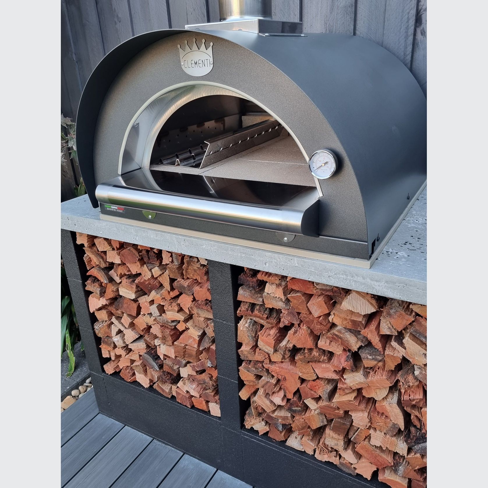 Clementi Size 60 Wood Fired Pizza Oven ArchiPro AU