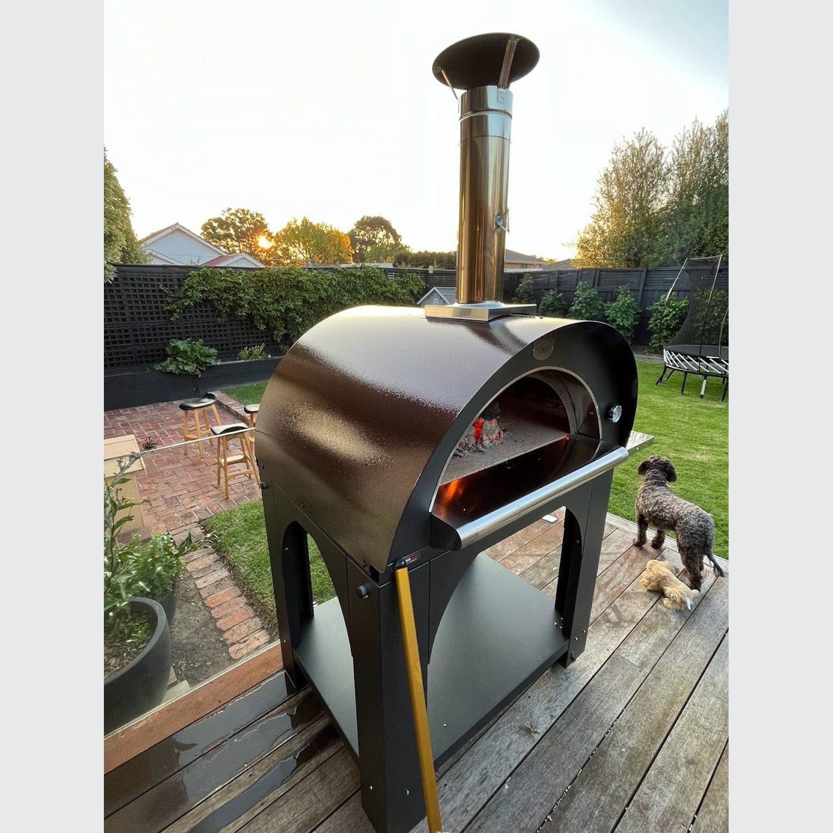 Clementi Large Size 80 Wood Fired Pizza Oven ArchiPro AU