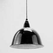 Cloche Black Pendant Light - 360mm gallery detail image