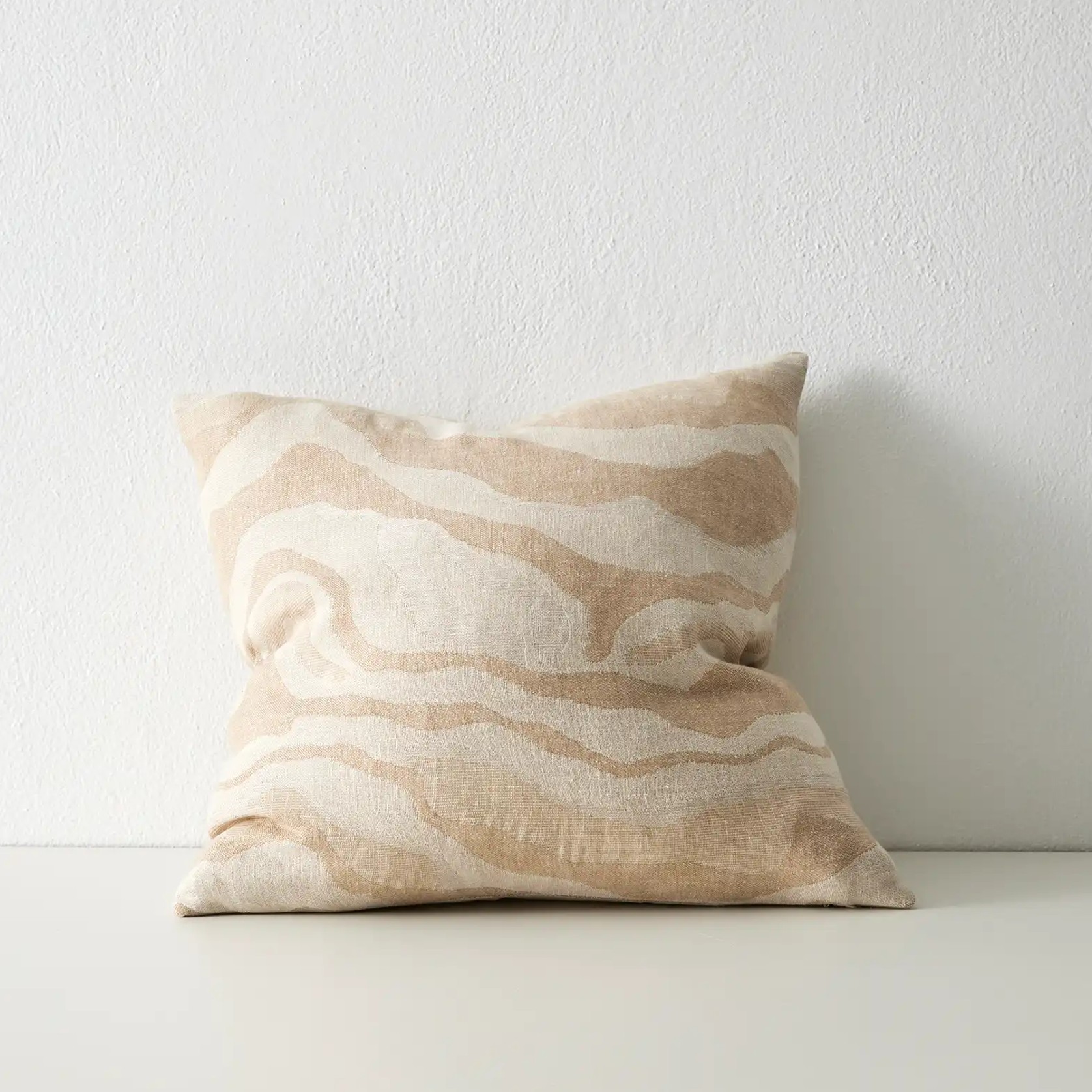 Weave Home Clunes Cushion - Linen | 50 x 50cm gallery detail image