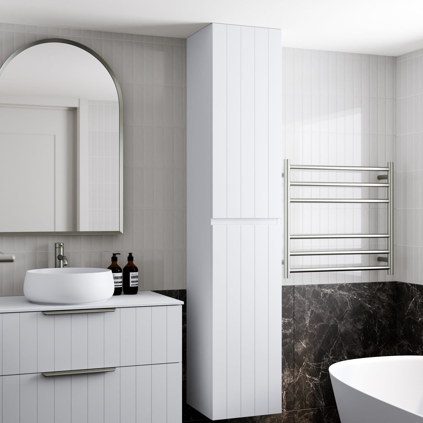 Lineare Coastal Tower Cabinet gallery detail image