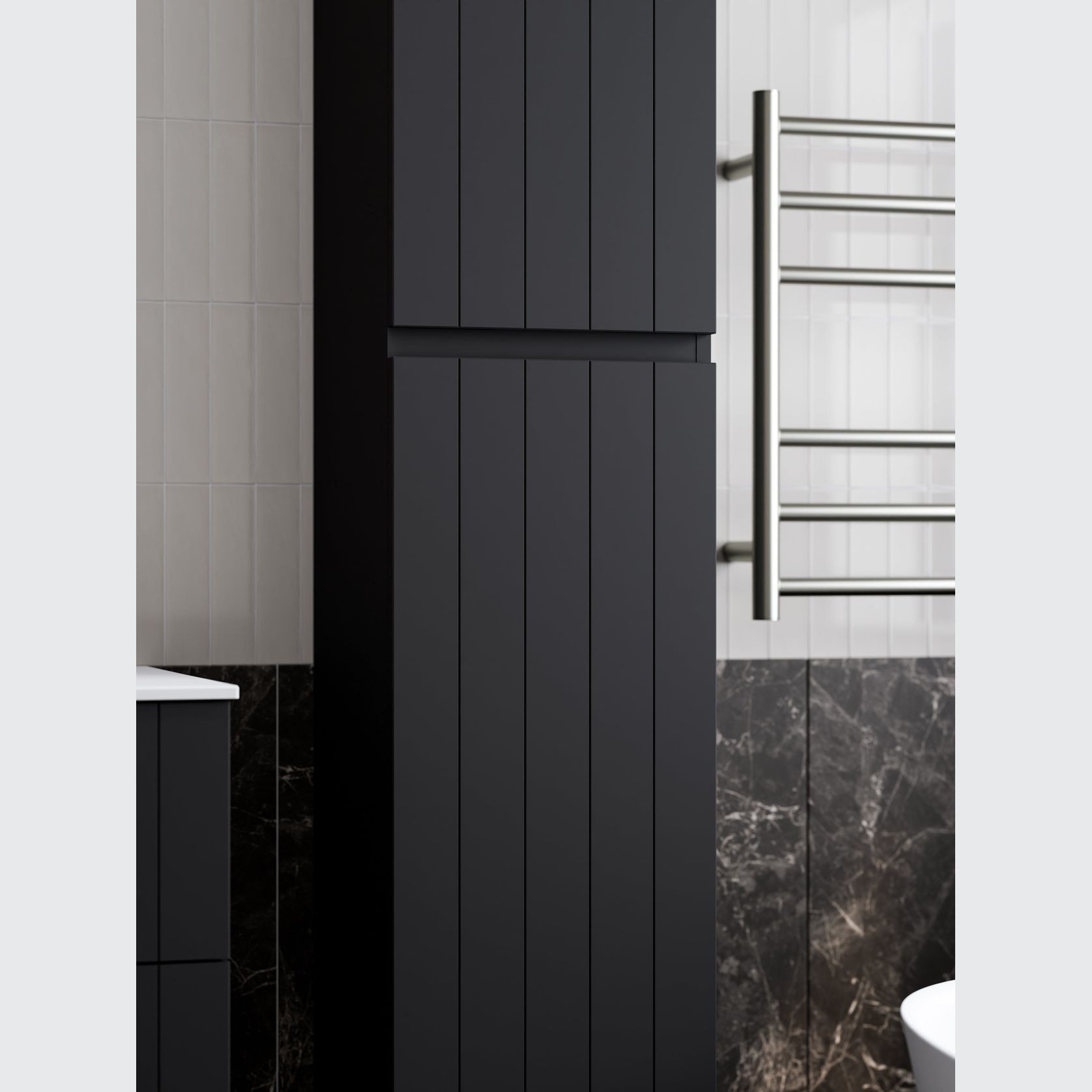Lineare Tall Bathroom Cabinet | Coastal Front gallery detail image