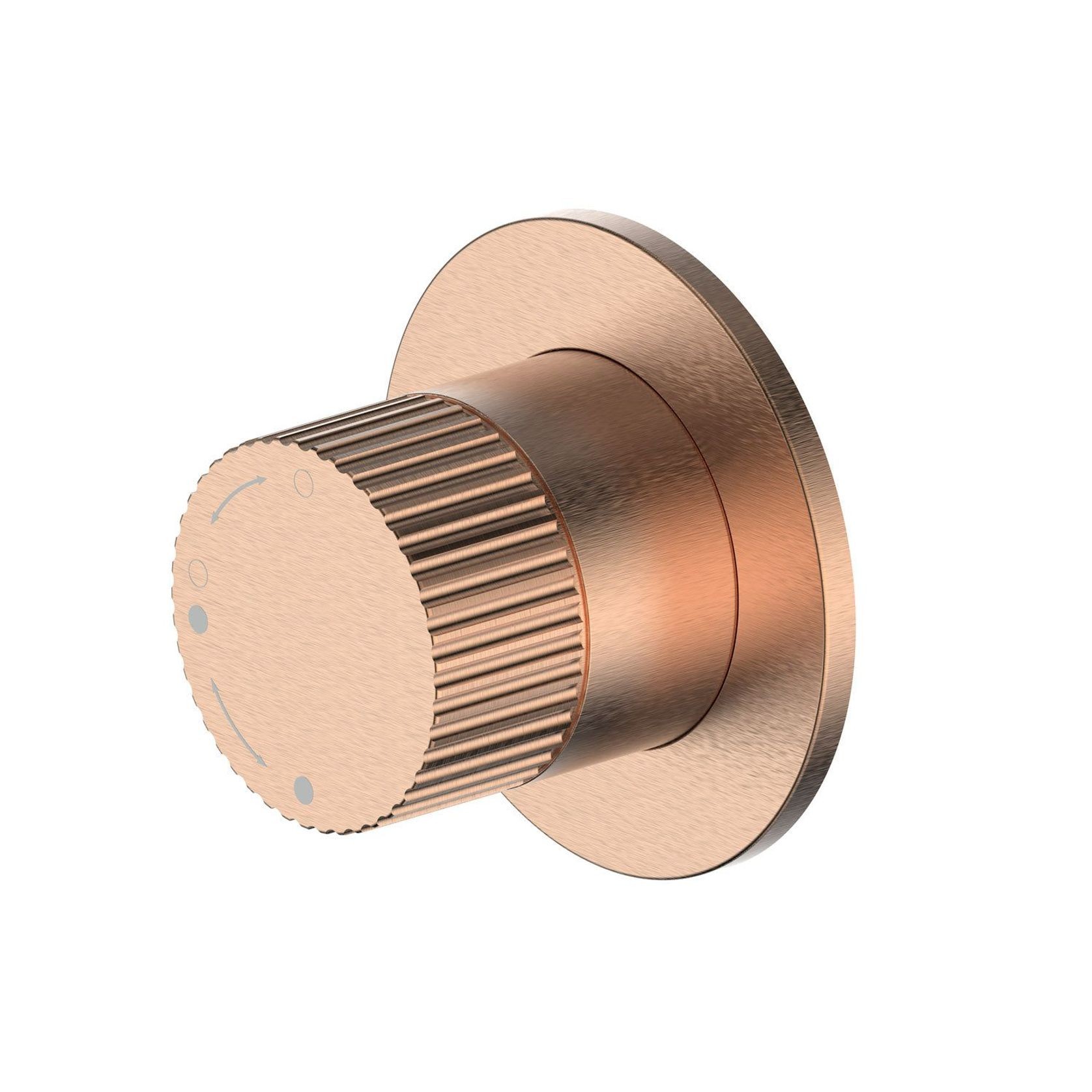 Code Nature Piper Shower Diverter | Textured Handle gallery detail image