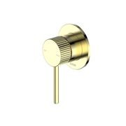 Nature Piper Shower Mixer | Textured Handle gallery detail image