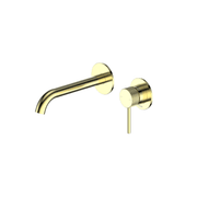 Nature Piper Wall & Basin Mixer | Textured Handle gallery detail image