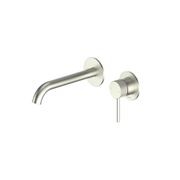 Nature Piper Wall & Basin Mixer | Textured Handle gallery detail image