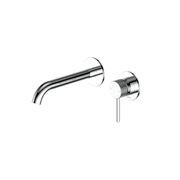 Nature Piper Wall & Basin Mixer | Textured Handle gallery detail image