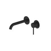 Nature Piper Wall & Basin Mixer | Textured Handle gallery detail image