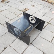 Collapsible Portable Steel Fire Pit gallery detail image