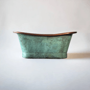 Antique “Vert de Gris” – Copper Bath gallery detail image