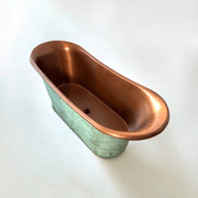 Antique “Vert de Gris” – Copper Bath gallery detail image