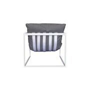 Coral Chair White/Charcoal gallery detail image