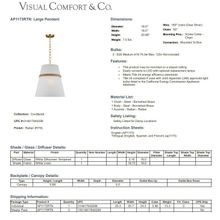 Visual Comfort Studio Cordtlandt Pendant gallery detail image