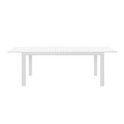 Cumulus Aluminium Outdoor Patio Extension Dining Table 180-240 X 100cm gallery detail image