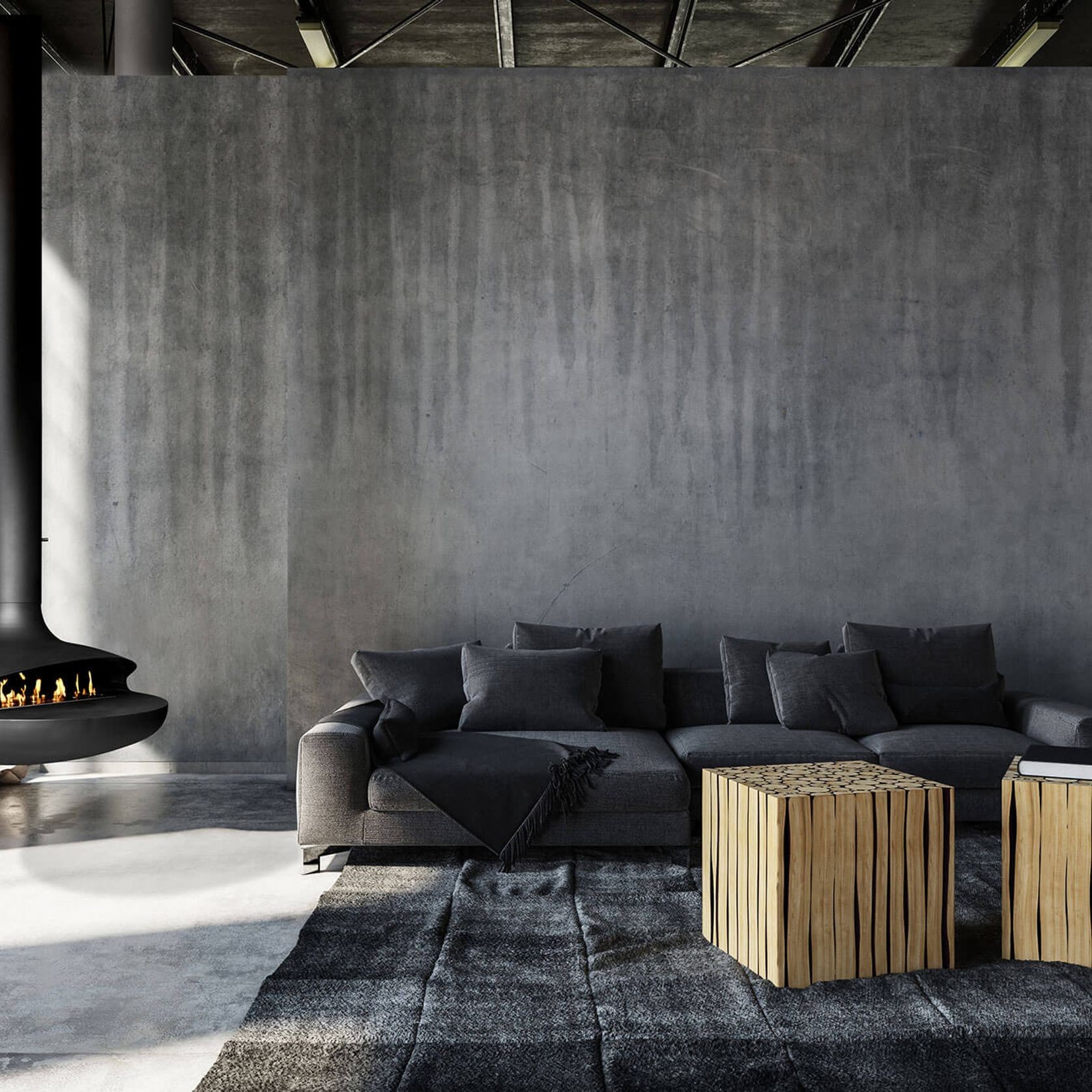 Curve-120 Supended Fire gallery detail image