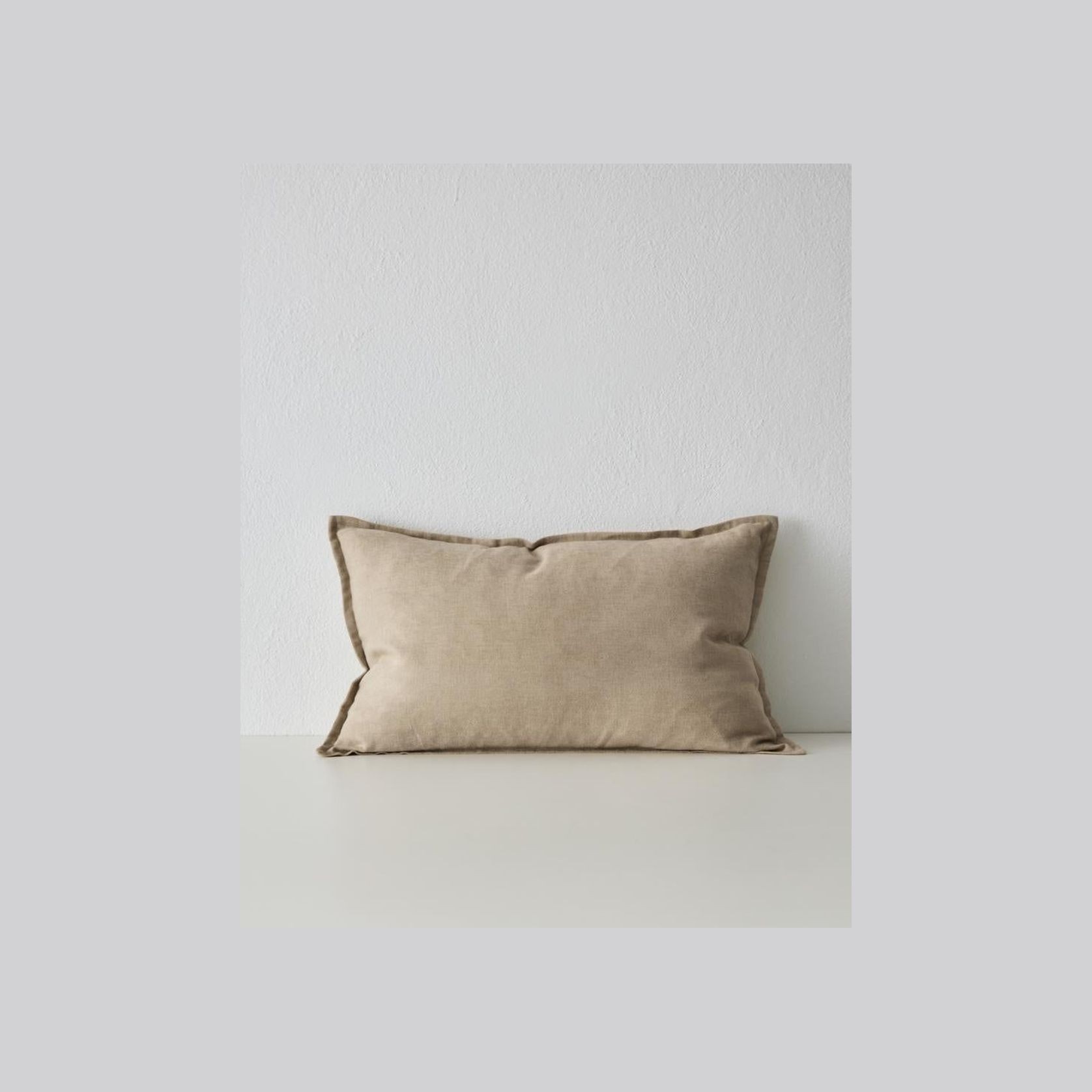 Weave Home Fiore Cushion - Ecru | Square and Lumbar gallery detail image