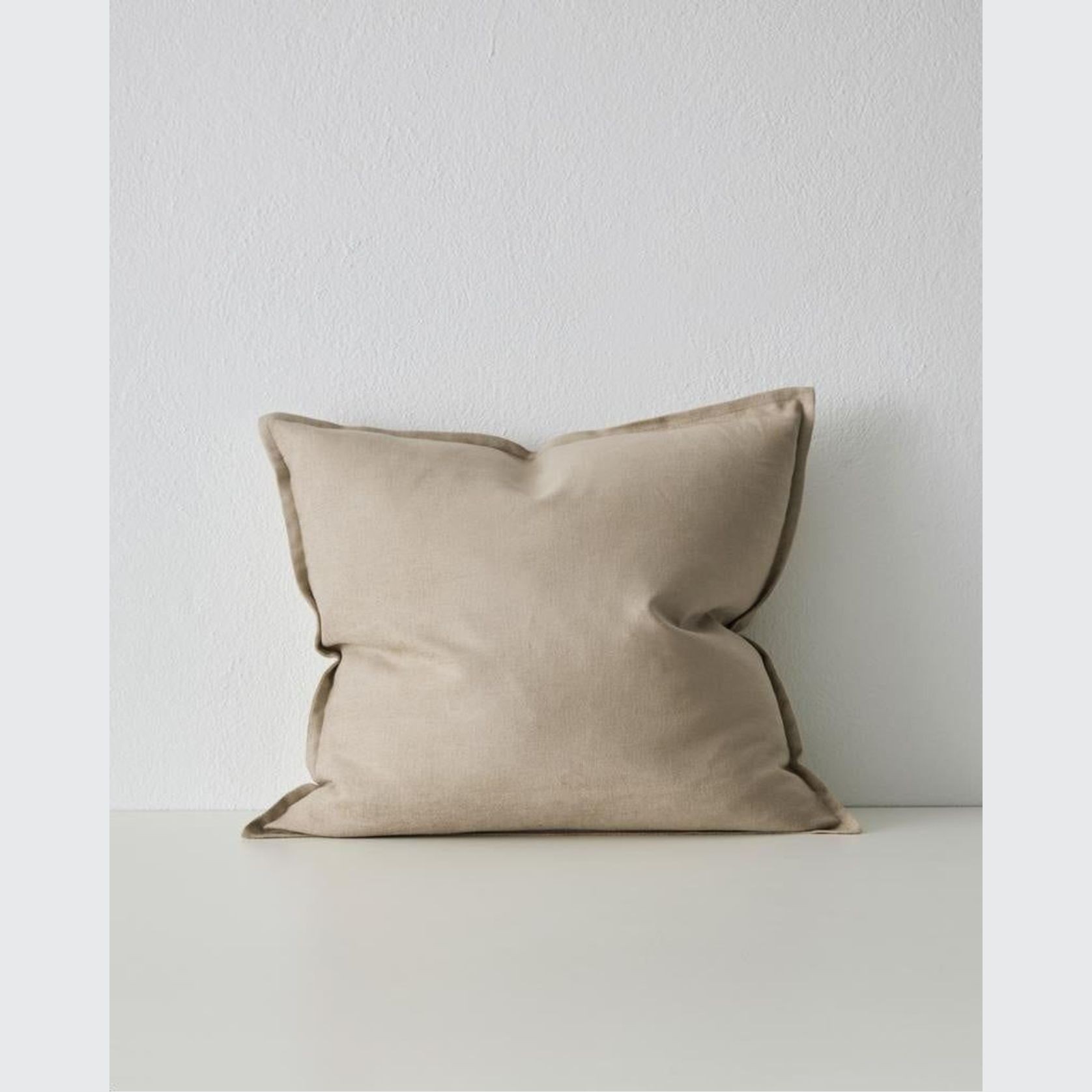 Weave Home Fiore Cushion - Ecru | Square and Lumbar gallery detail image