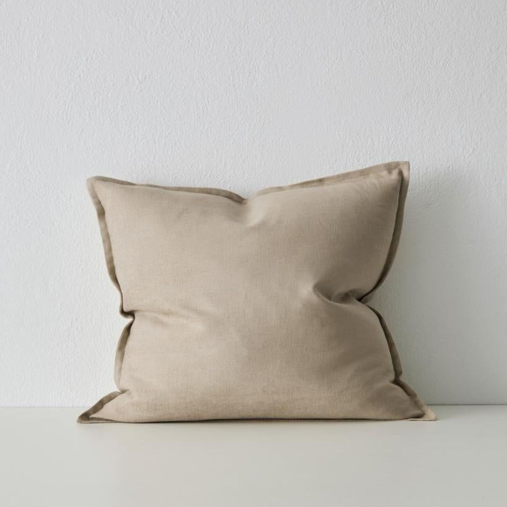 Weave Home Fiore Cushion - Ecru | Square and Lumbar gallery detail image