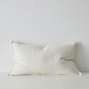 Weave Home Fiore Cushion - Salt | Square and Lumbar gallery detail image