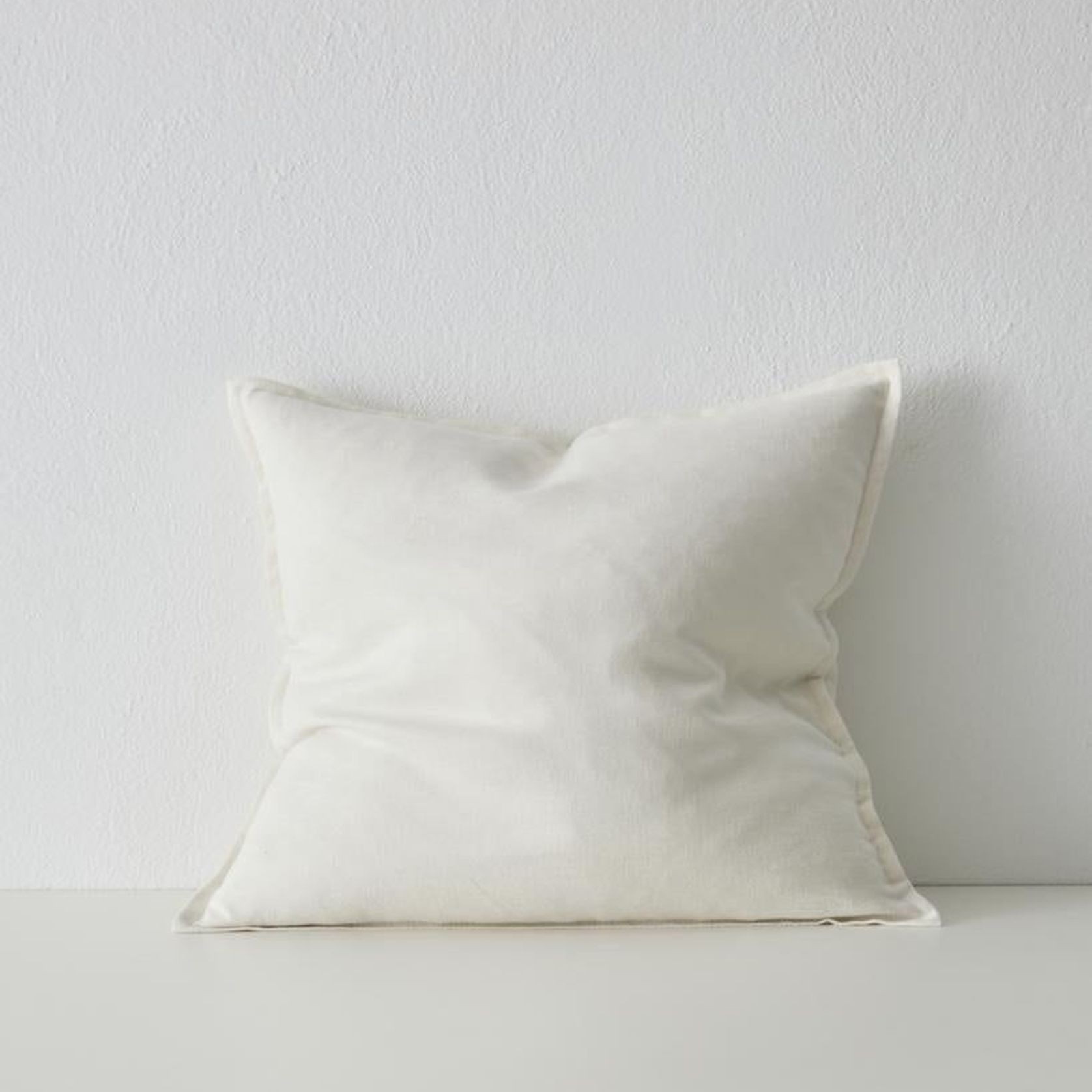 Weave Home Fiore Cushion - Salt | Square and Lumbar gallery detail image