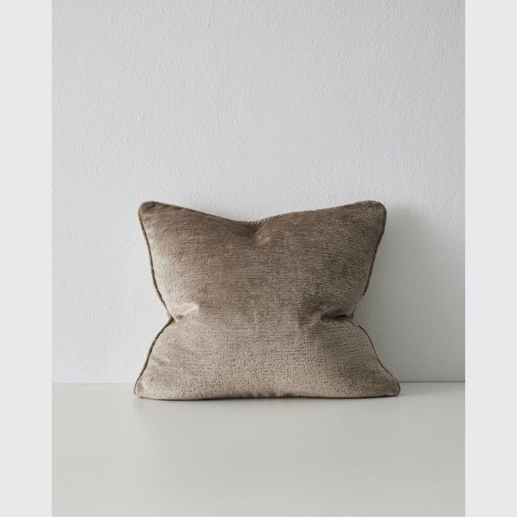 Weave Home Tempo Cushion - Mink | 50 x 50cm gallery detail image