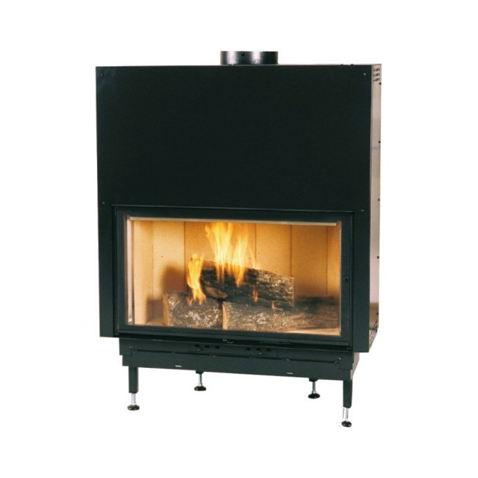 Cheminee Chazelles Designer D1200 Wood Fireplace gallery detail image