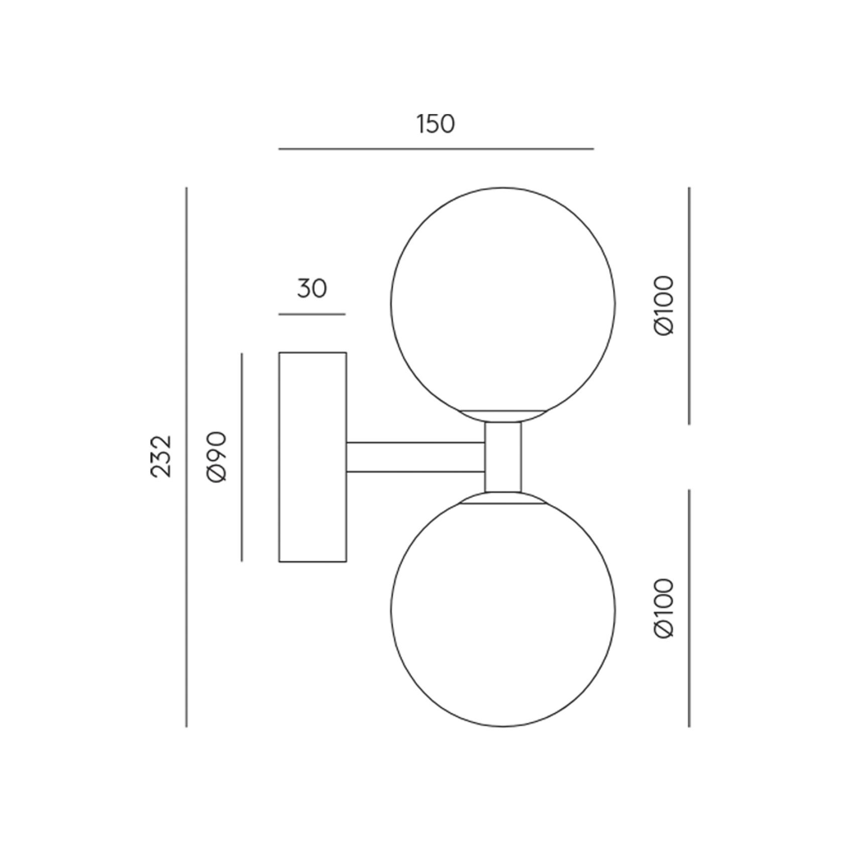 Dalt Wall Light gallery detail image
