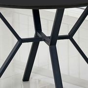 TANI Round Dining Table 110cm - Black gallery detail image