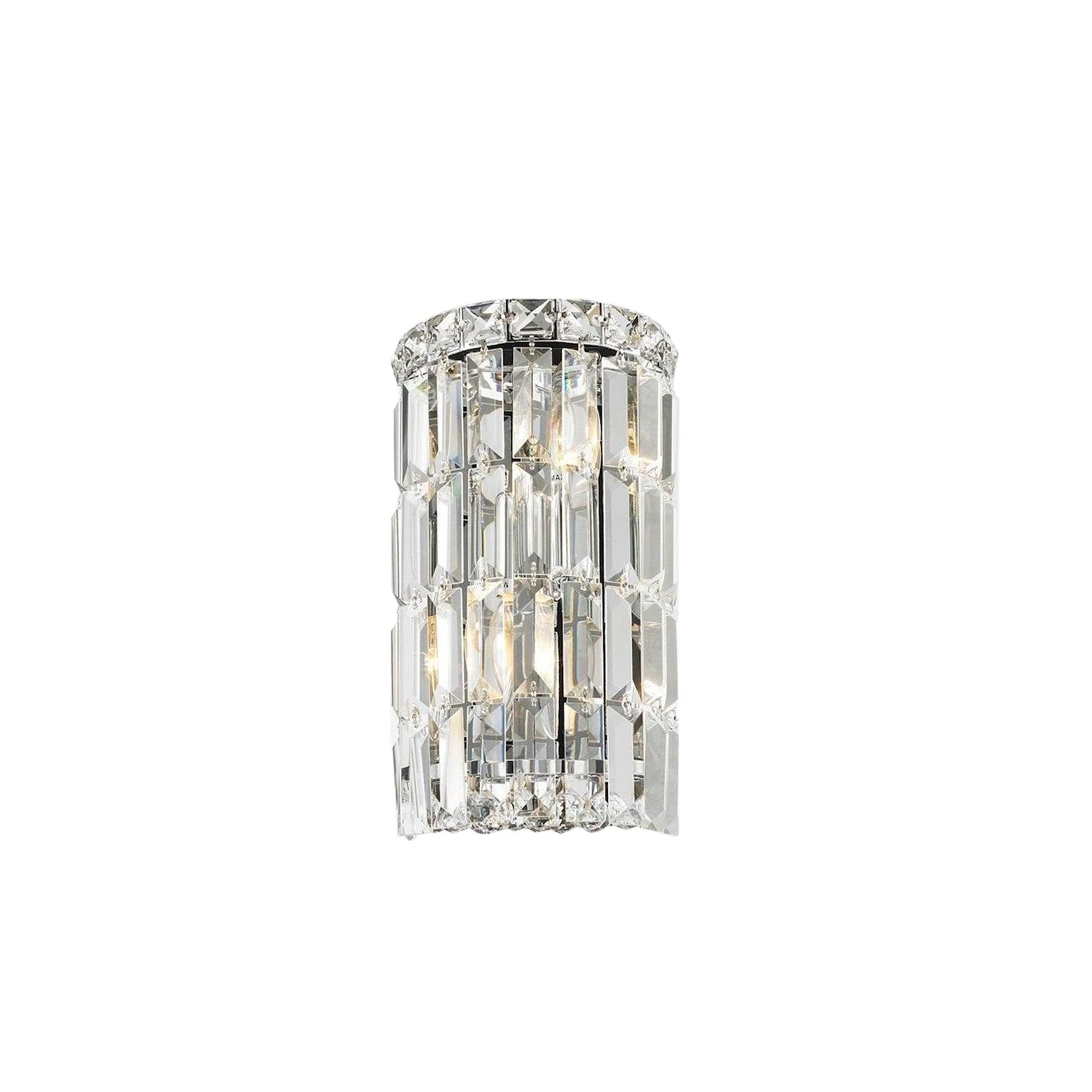 Modular Wall Sconce Light - Round Chrome Wall Sconce gallery detail image