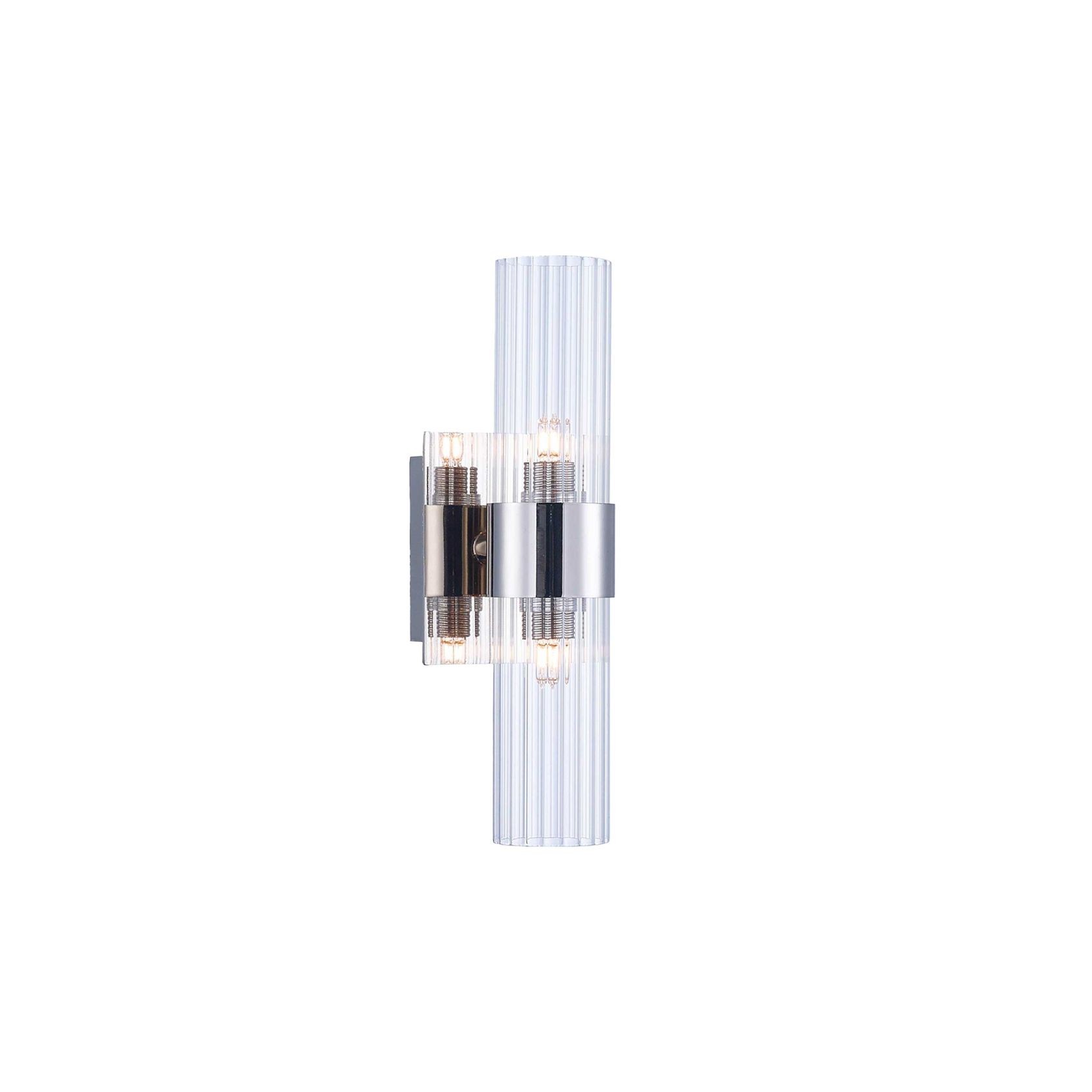 Provincial Collection Wall Sconce - Polished Nickel - H:25cm gallery detail image