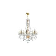 Bohemian Elegance 8 Light Crystal Chandelier- GOLD gallery detail image