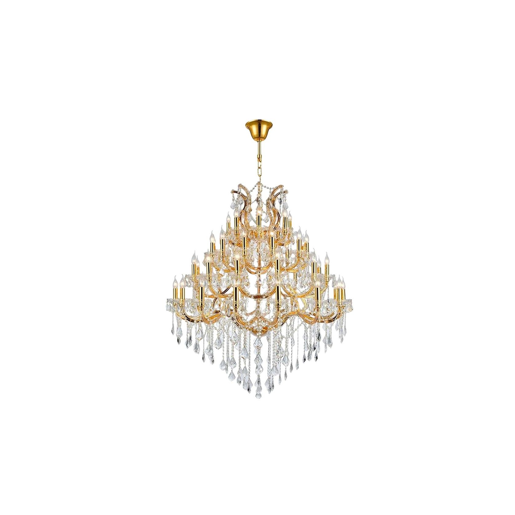 Maria Theresa Crystal Chandelier Grande 48 Light- Gold gallery detail image