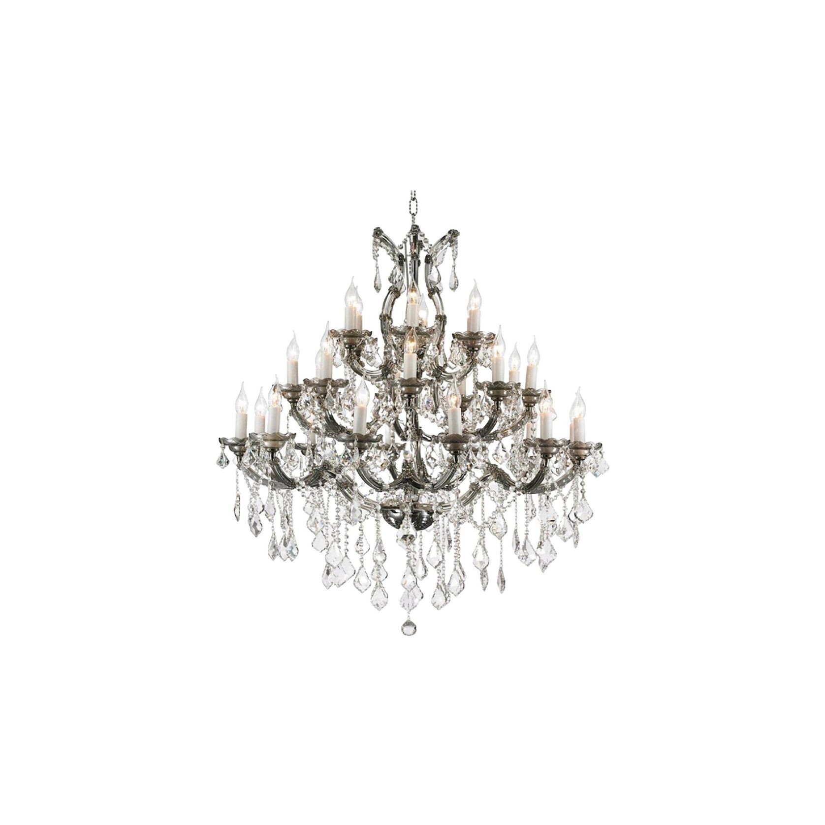 Maria Theresa Crystal Chandelier Grande 28 Light - Smoke gallery detail image