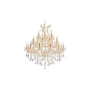Maria Theresa Crystal Chandelier Grande 28 Light - Gold gallery detail image