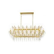 Maria Theresa Bar Light - Antique Gold - W:120cm gallery detail image