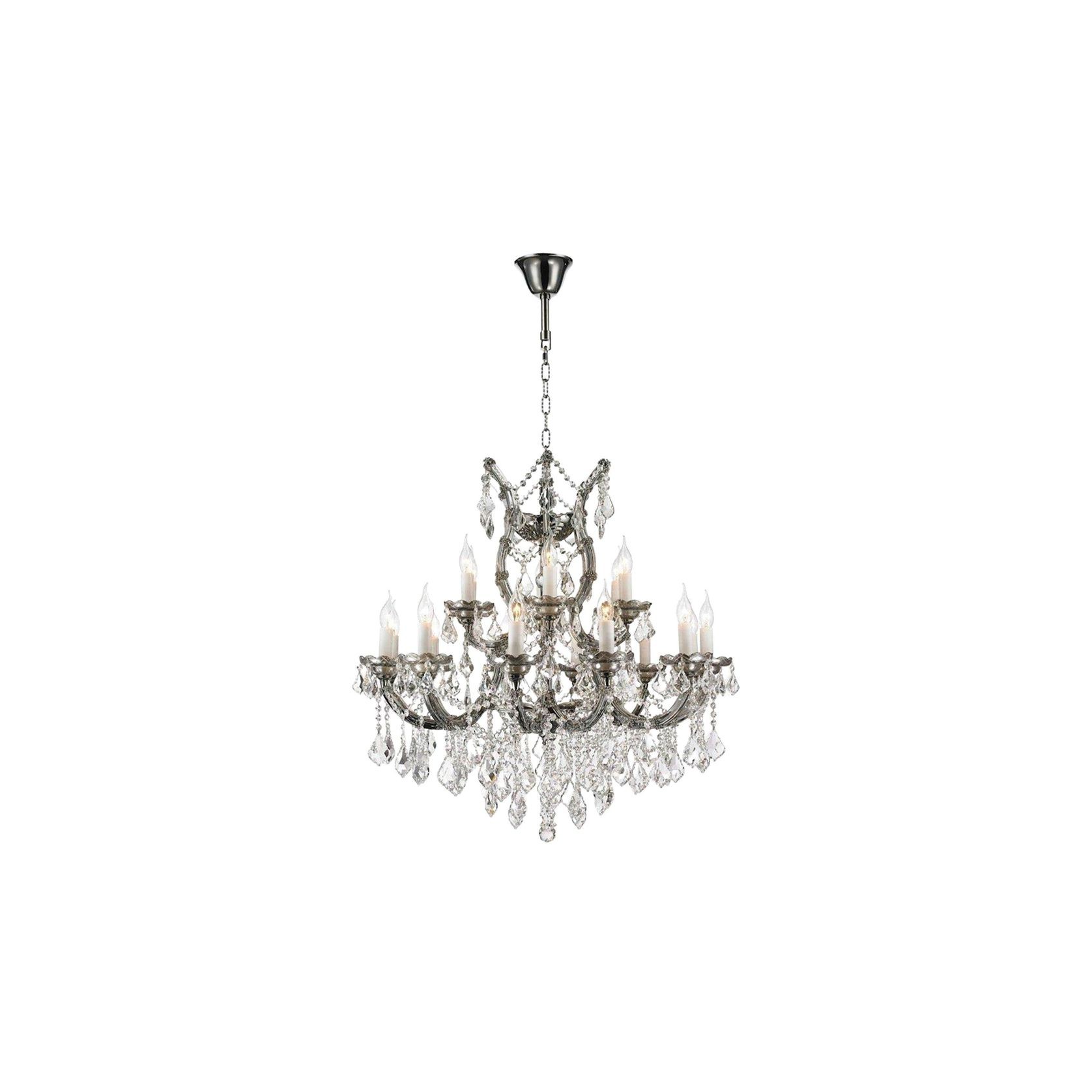 Maria Theresa Crystal Chandelier Grande 19 Light - Smoke gallery detail image
