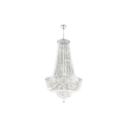 Empress Crystal Basket Chandelier - Chrome - 45 Light gallery detail image