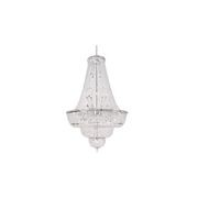Empress Crystal Basket Chandelier - Chrome - Lights: 76 gallery detail image