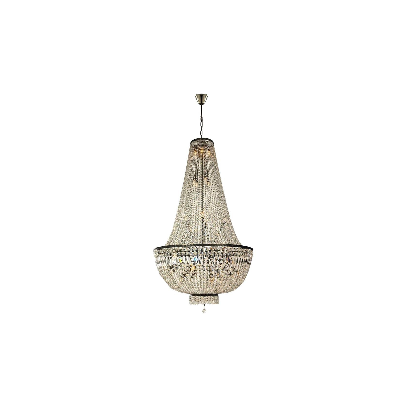 French Basket Chandelier - Antique Bronze - 100cm by 180cm gallery detail image