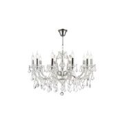 Maria Theresa Crystal Chandelier Grande 10 Light - Chrome gallery detail image