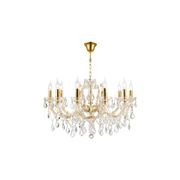 Maria Theresa Crystal Chandelier Grande 10 Light - Gold gallery detail image