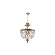 Florence Basket Chandelier - Solid Brass Finish- W:40cm gallery detail image