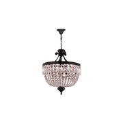 Florence Basket Chandelier - Flemish Brass Finish- W:50cm gallery detail image