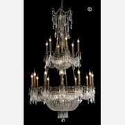 Regency Basket Chandelier Double Layer - Antique Bronze Style - W:100cm gallery detail image