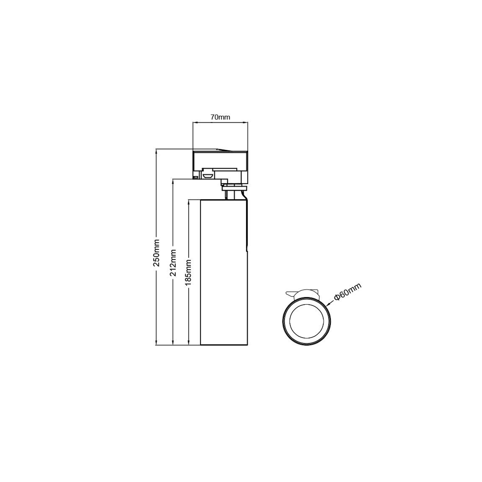 Della Track Light gallery detail image