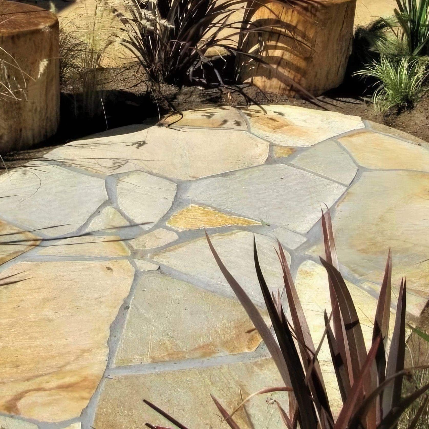Desert Sand  Sandstone Crazy Paving gallery detail image