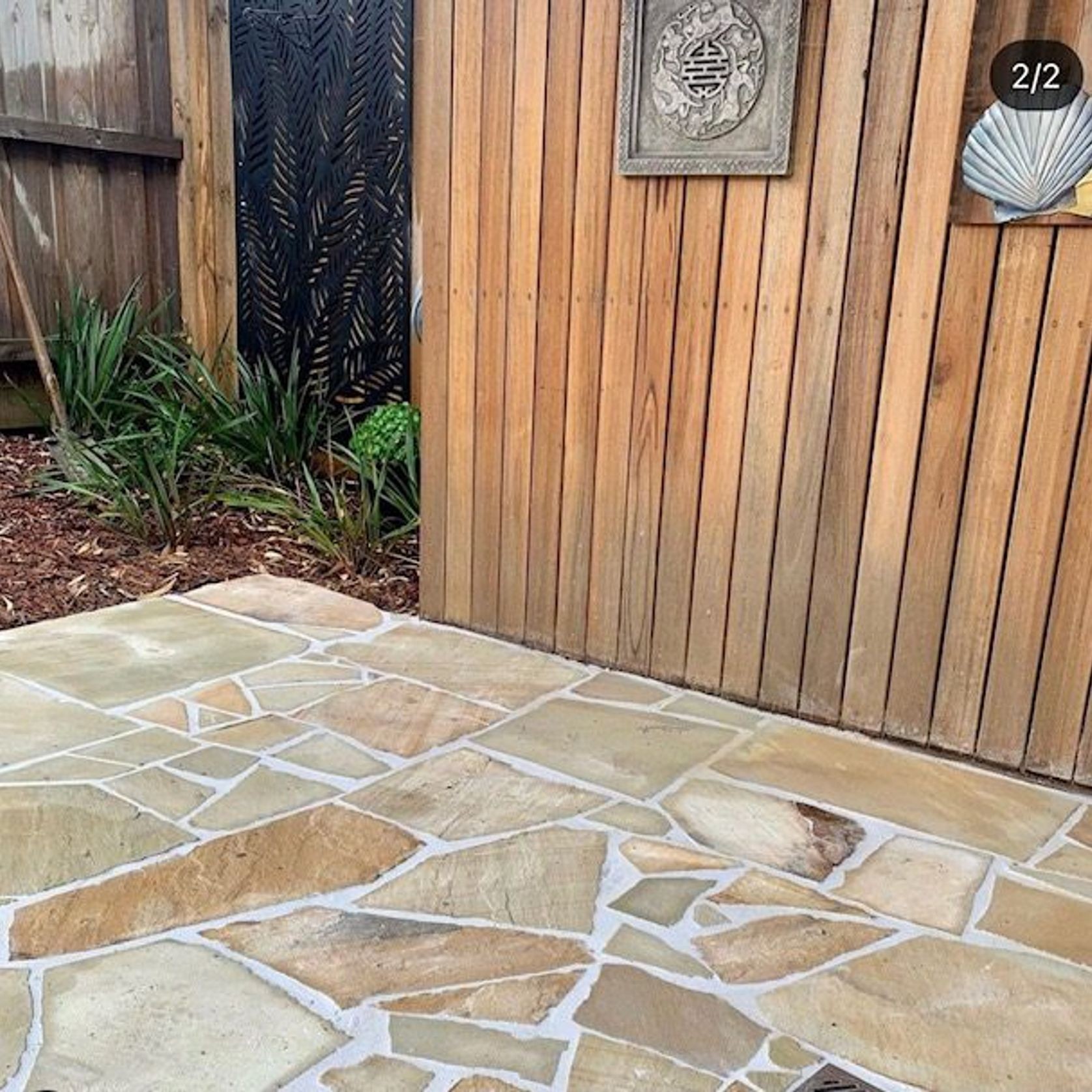 Desert Sand  Sandstone Crazy Paving gallery detail image
