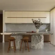 Desert Silver Marble Benchtop gallery detail image